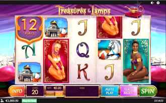 Treasures of the Lamps Slot