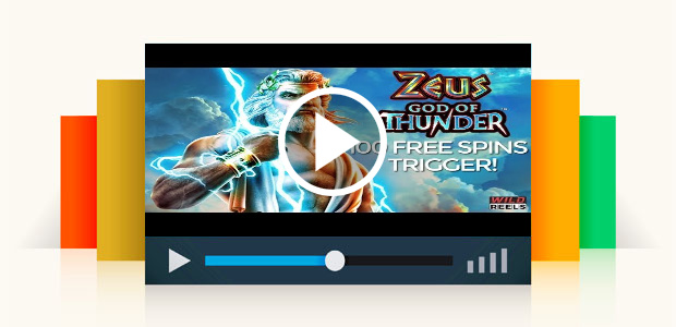 Zeus God of Thunder Slot - 100 Free Spins Trigger! - €3 Bet