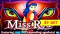 Miss Red Slot - $9 Max Bet - Big Win Longplay!