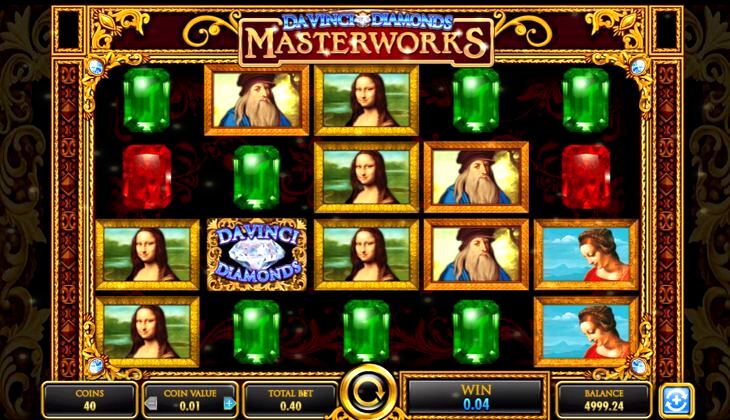 Da Vinci Diamonds Masterworks Slot