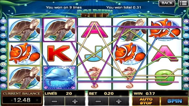 Dolphin Reef Slot Free Play