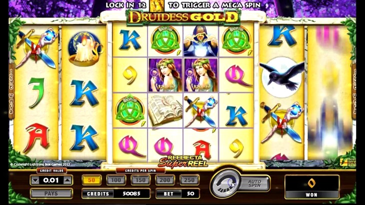 Druidess Gold Slots Review