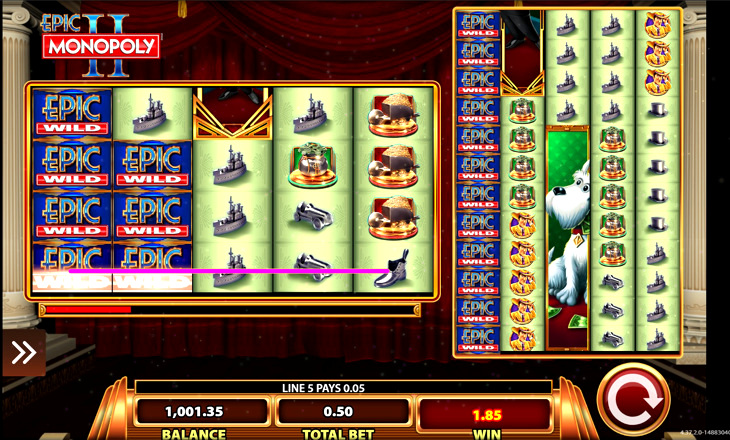 Epic Monopoly Ii Slots