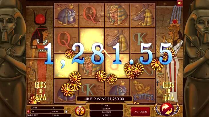 Gods of Giza Slot