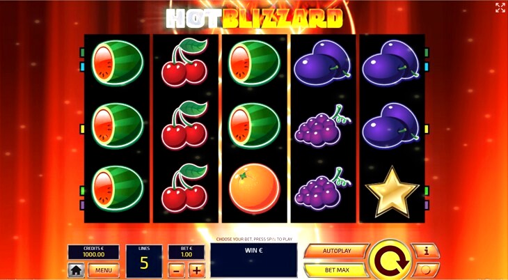 Hot Blizzard Slot