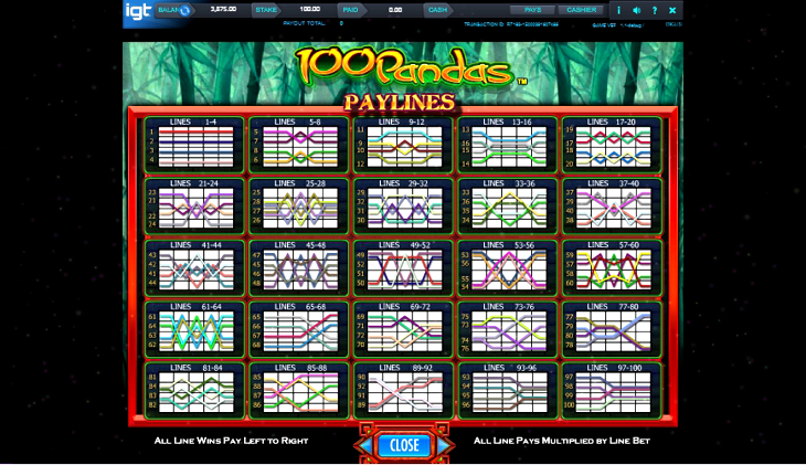 Igt Slots 100 Pandas Download