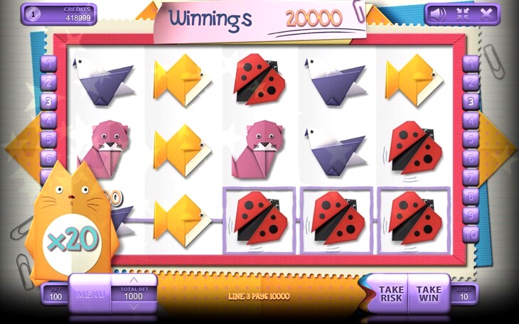 Origami Slot Machine