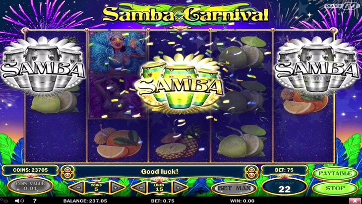 Samba Carnival Slots