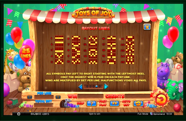 Toys of Joy Slot