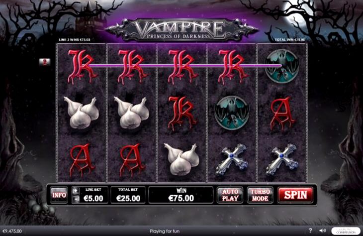 Vampire Princess of Darkness Slot